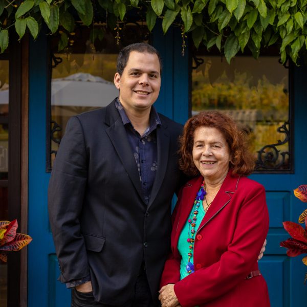 Gustavo Vervloet e Cida Gomes
